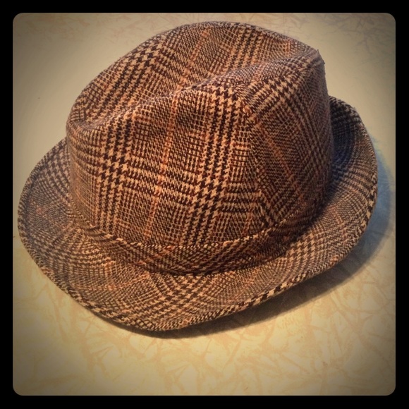 Banana Republic Plaid Fedora