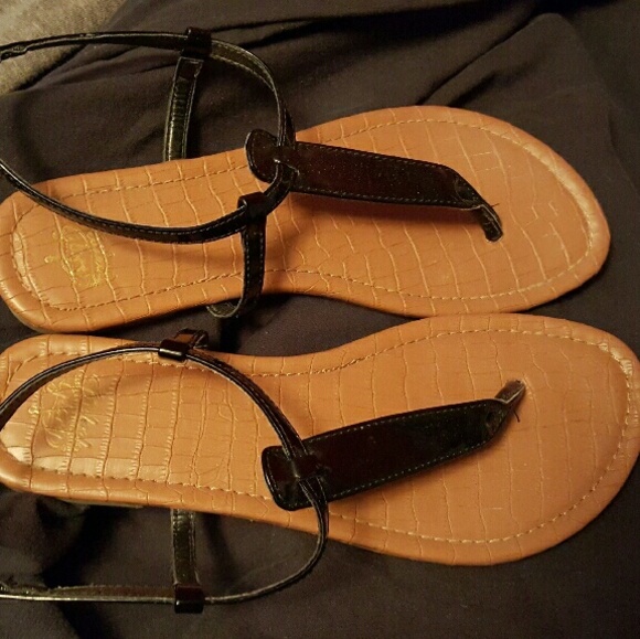 Black sandals