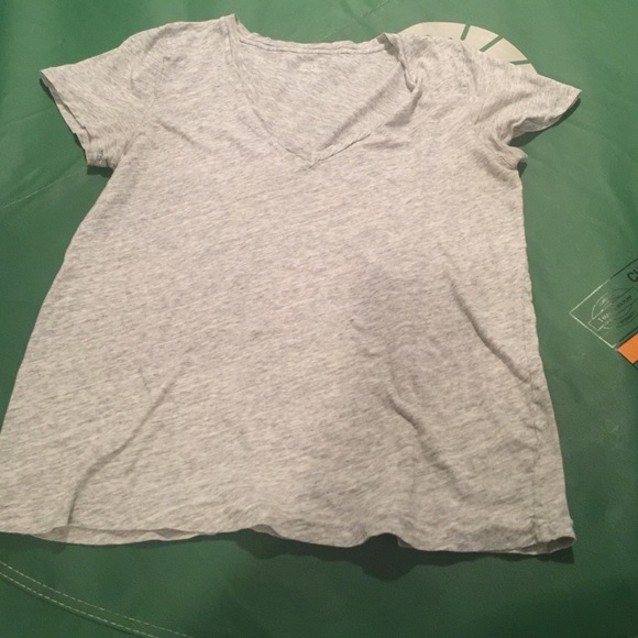 J crew t shirt grey size L