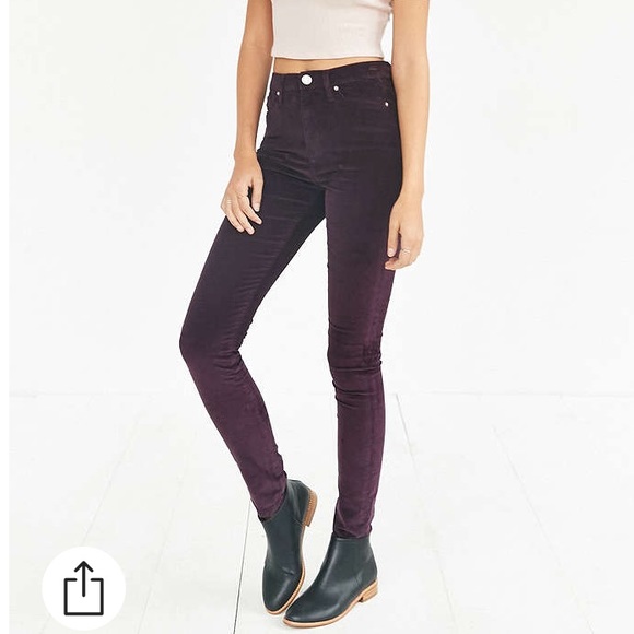 Urban Outfitters BDG Twig Corduroy High-Rise Pant