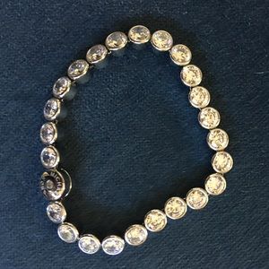 Michael Kors clear crystal Bezel set Bracelet
