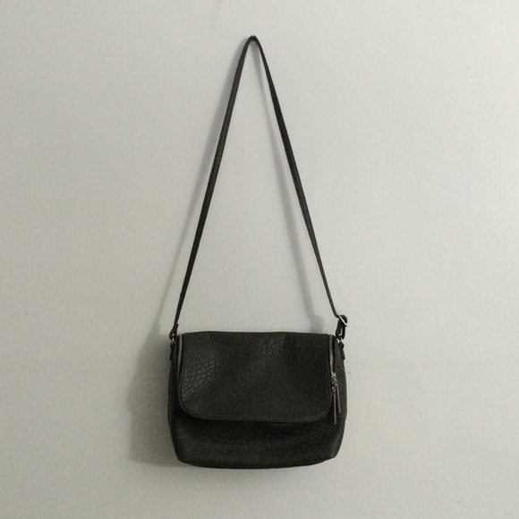 Gunmetal colored Crossbody bag by H&M.