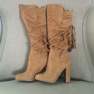 Wild Diva Lace Up Boots