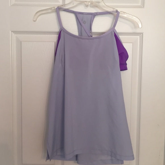Lululemon tank with built-in bra