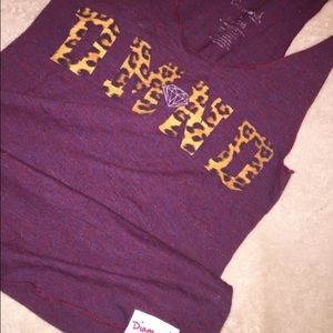 Women's diamond tank top