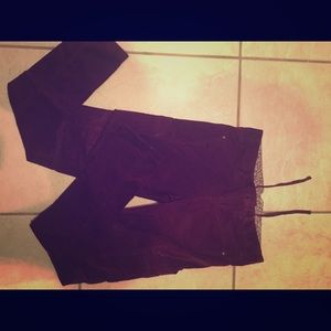 Athleta purple corduroys in excellent condition