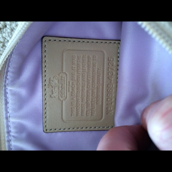 Coach, used once. - Picture 2 of 2