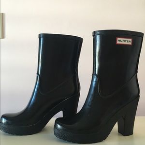 HUNTER Arnie high heel boots size 9 HUNTER Arnie high heel boots size 9