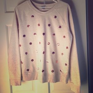 Crew neck sweatshirt