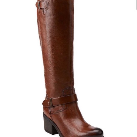 Clarks brown riding boots