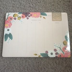 Rifle Paper Co. Weekly Desk Pad