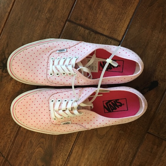 Band new pink vans