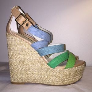 Nine West Ombré Wedges