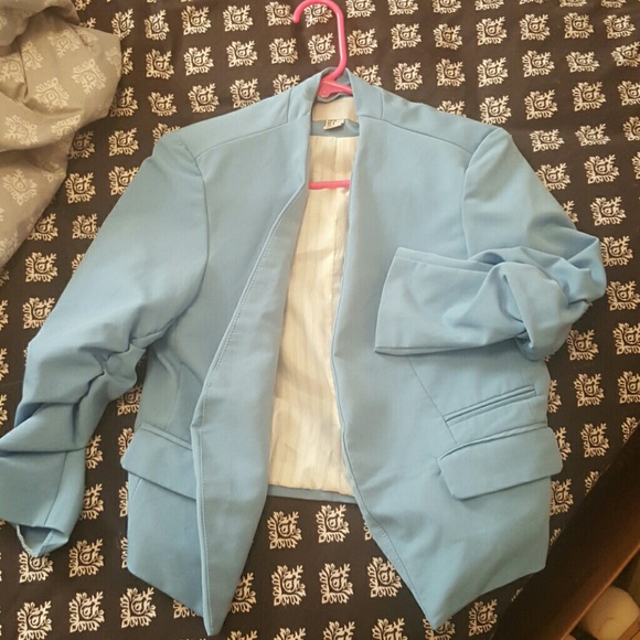 ADORABLE Blue H&M Blazer / Work Jacket