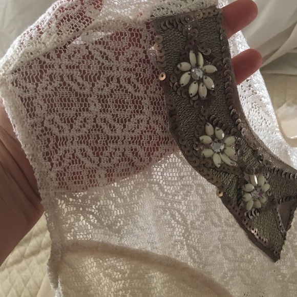 NWT Pinky Sz L Lace Dress - Picture 4 of 4