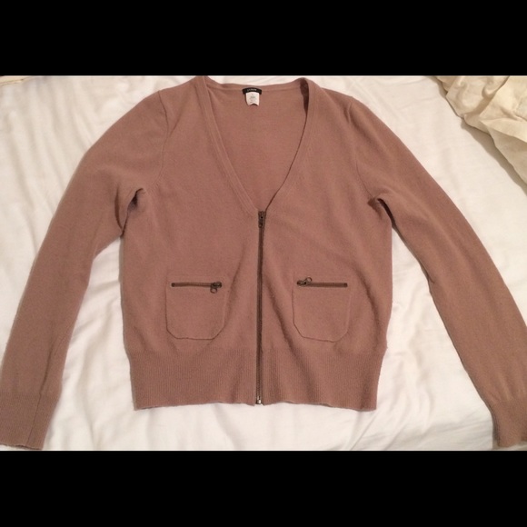 J.Crew Zip Up Cardigan