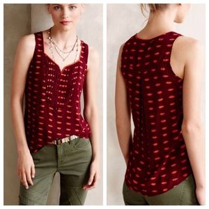 Sold, Anthropologie MAEVE Amory Lip Tank 💋💋💋