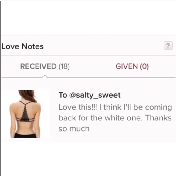 β’ Triangle Back Bralette β’ - Picture 3 of 4
