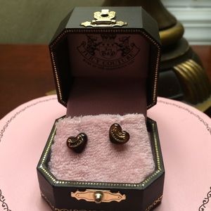 Juicy couture post earrings