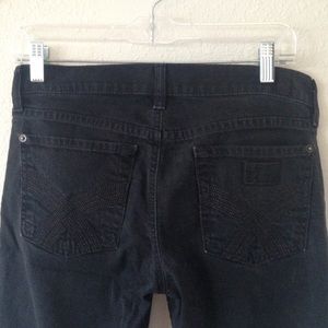 7 for all Mankind Gwenevere Skinny Black Jeans