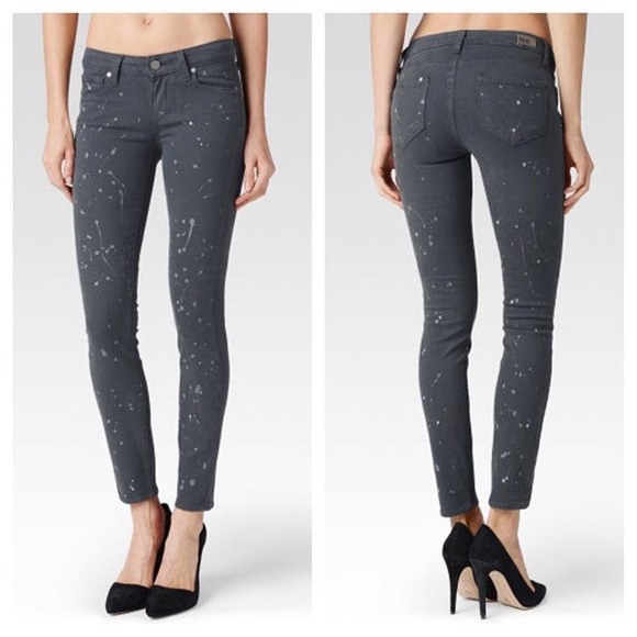 PAIGE Denim - Paige Verdugo Ankle Mid Rise Skinny Jeans