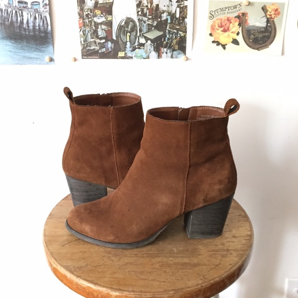 Urban Outfitters Suede Booties