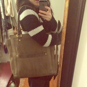 J.Crew Leather Tote
