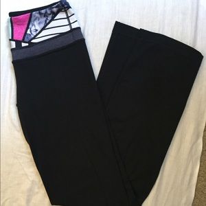 Pink/blue waistband Lululemon Groove