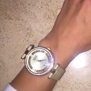 Burgi Diamond Dial Watch