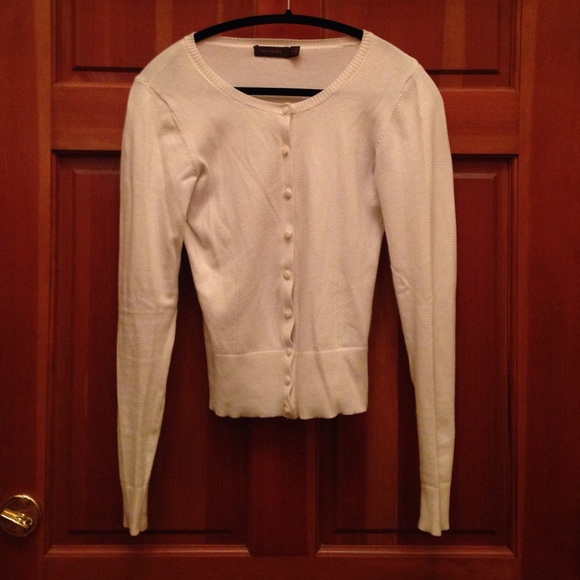 Cream cardigan