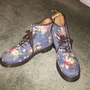 Dr. Marten floral boots.