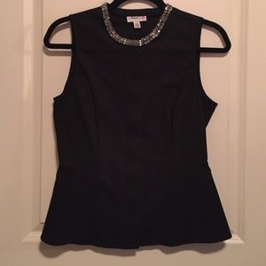 3.1 Phillip Lim for Target - Black Peplum Top