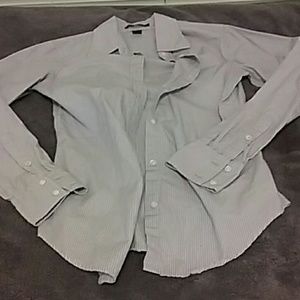 Purple button up shirt