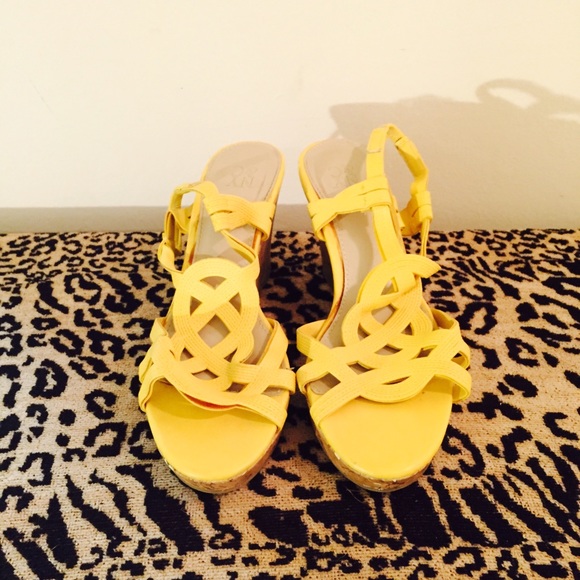 Yellow Cute Wedges