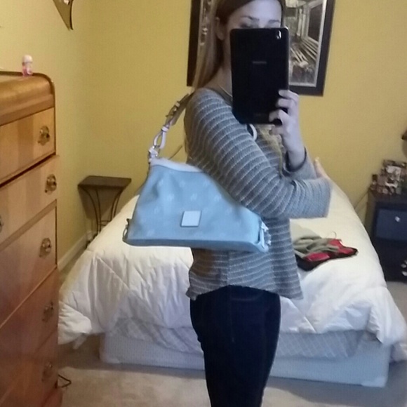 Light blue Dooney & Burke purse NWOT