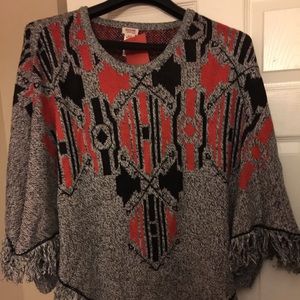 Aztec poncho