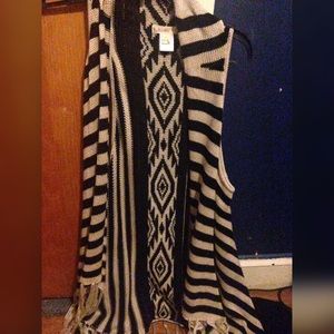 Tribal print sweater