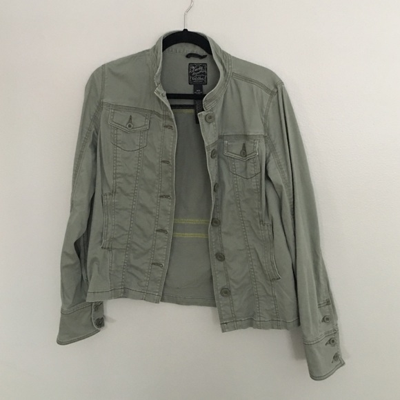 Lucky Brand Jackets & Blazers - sage green lucky brand jacket