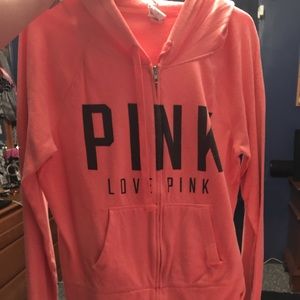 PINK zip up