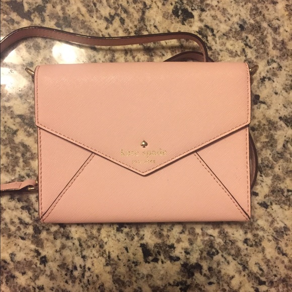 Kate Spade Pink Cross Body Warn ONCE