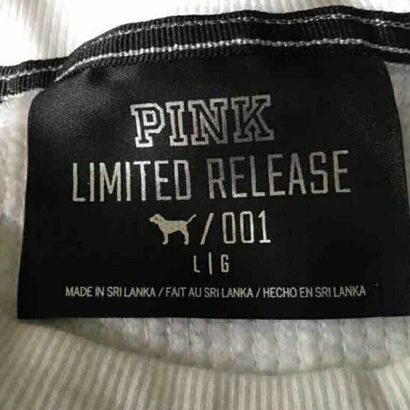 VS PINK LIMITED RELEASE 001 TROPICAL BLING SWEATER - Picture 4 of 4