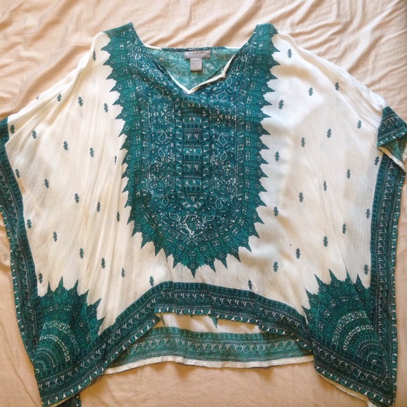 Slouchy boho top
