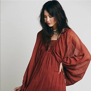 Free People Gauzy Flowy dress