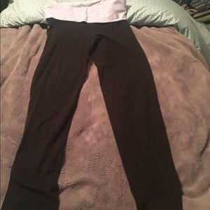 Pink Victoria Secret Yoga Pant Leggings