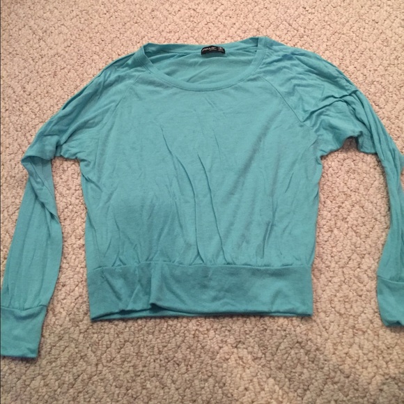 Blue loose top