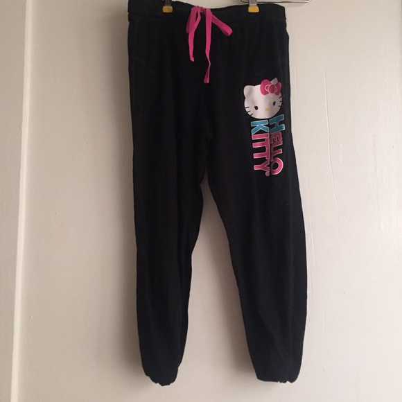 SOLD Hello Kitty 😻 Jogger Style Yoga Pants - NWOT - Picture 1 of 4