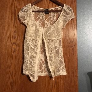 Lace dress top
