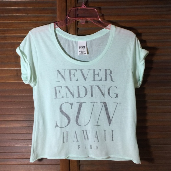 PINK Victoria's Secret Hawaii Short Sleeve Tee
