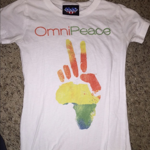 Peace tee shirt