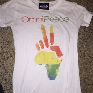Peace tee shirt